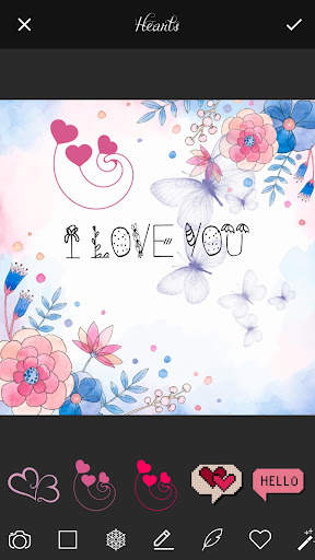 Heart Name Art: Focus Filter & Wallpaper Maker screenshot 1