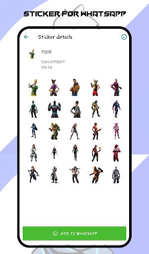 FF Sticker for WhatsApp Free 2021 WAStickersApp screenshot 5