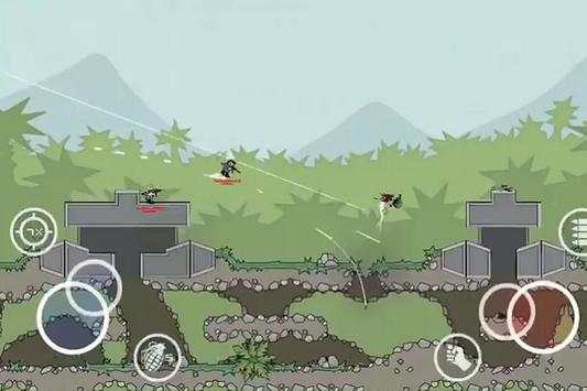Trick Doodle Army 3 Mini Militia screenshot 1