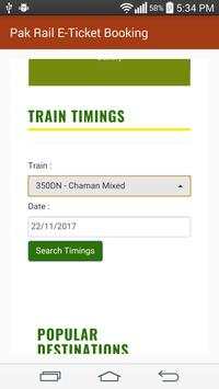 Pak Railway Online E-ticket Booking App screenshot 5