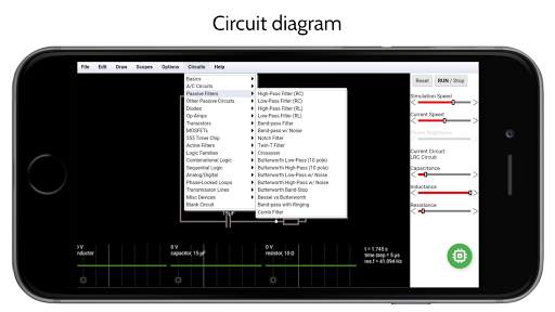 Electronic Circuit Simulator PRO screenshot 8