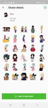 ملصقات انمي مجانية على الواتس اب 6 تصوير الشاشة