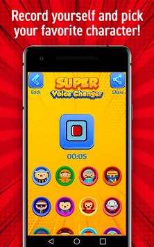 Super Commutatore Vocale e Effetti Vocali screenshot 3