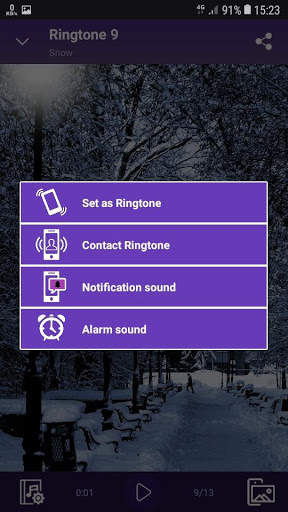 Snow - RINGTONES and WALLPAPERS screenshot 4