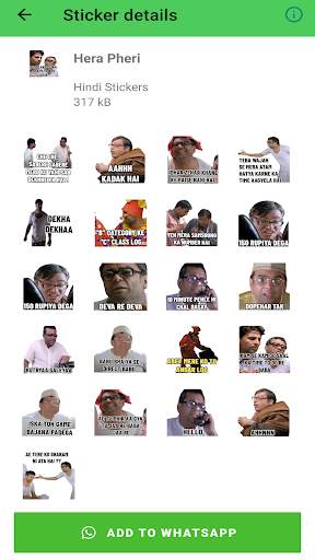 Hindi Stickers Funny WASticker screenshot 7