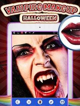Vampire Halloween Makeup screenshot 4