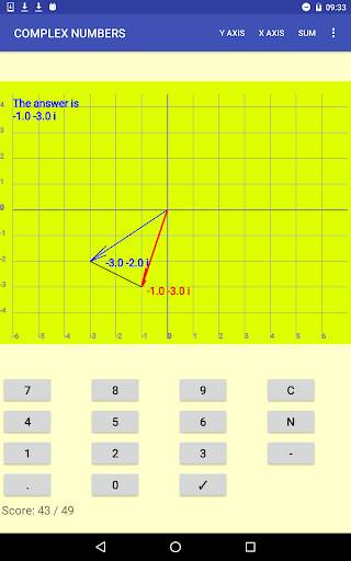 COMPLEX NUMBERS screenshot 2