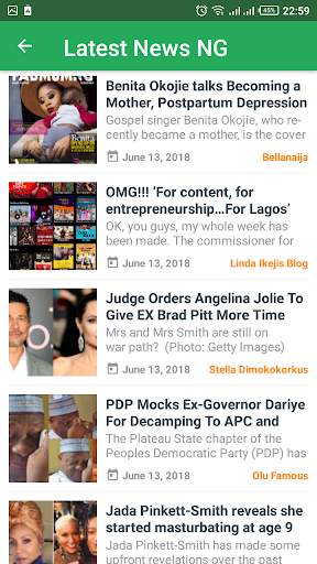 Latest Nigerian News screenshot 5