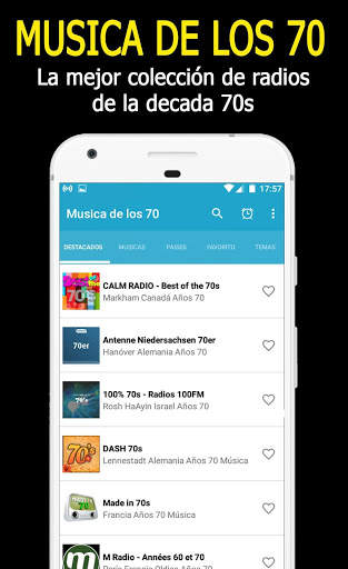Musica de los 70 Gratis screenshot 6