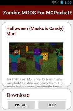 Zombie MODS For MCPocketE screenshot 3