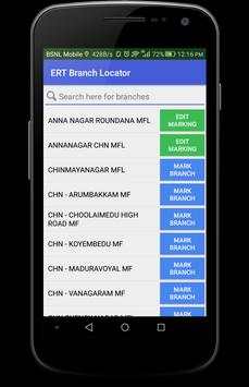 Muthoot ERT Branch Locator screenshot 2
