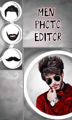 Men Photo Editor – Hairstyle, Beard, Mustache screenshot 1
