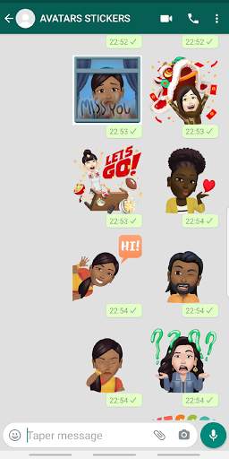 Avatars Stickers For Whatsapp screenshot 4
