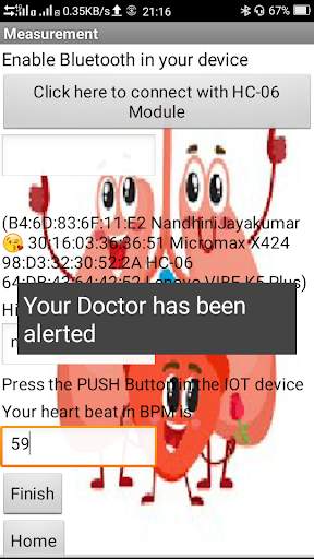 Check your Heart Beat in  a flash screenshot 5