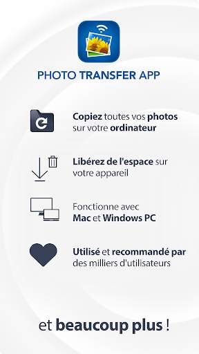 Appli de transfert de photos screenshot 6