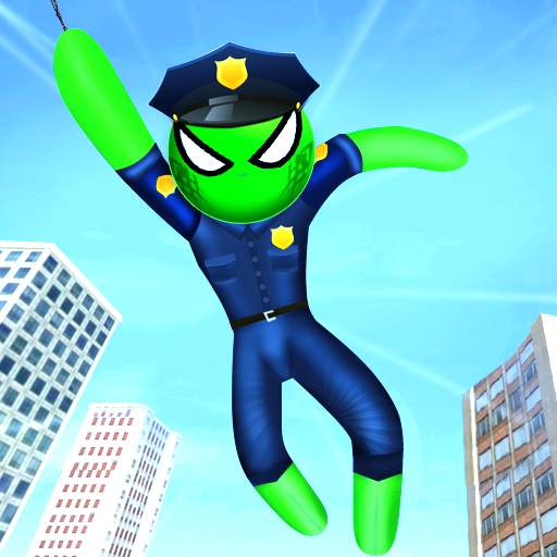 Police Spider Stickman Rope Hero Crime Gangster 1.0.1
