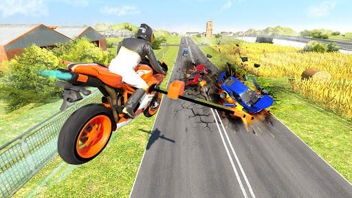 Flying bike Driving Simulator screenshot 6