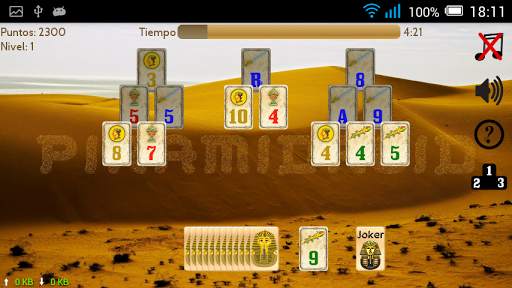Piramidroid. Solitario pirámides. Juego de cartas screenshot 8