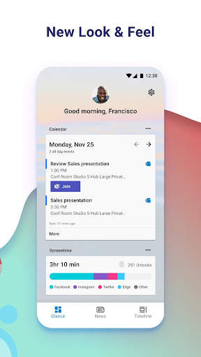 Microsoft Launcher 2 تصوير الشاشة