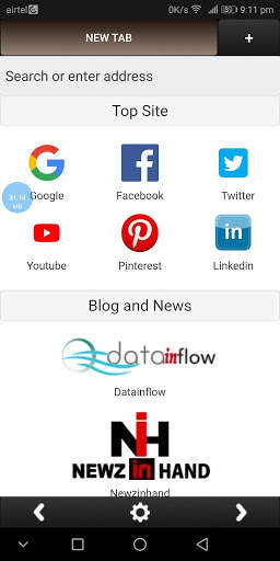 Fast Browser screenshot 1