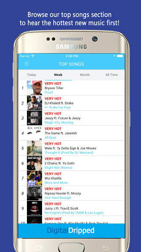 DigitalDripped Music, Mixtapes & Videos screenshot 2