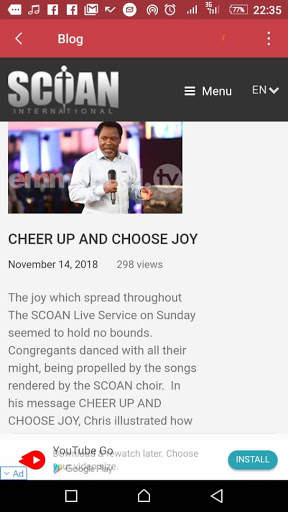 TB Joshua Live TV screenshot 2
