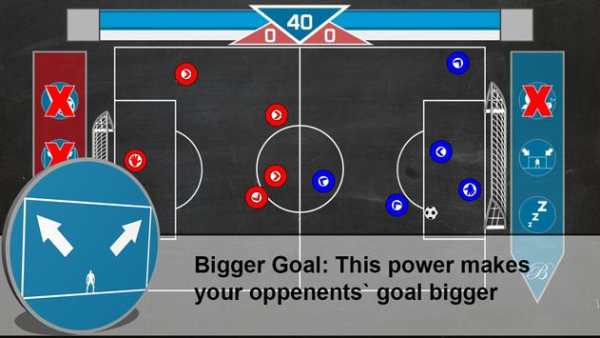 Mini Football: Super Powers स्क्रीनशॉट 1