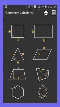 Geometry Calculator screenshot 1