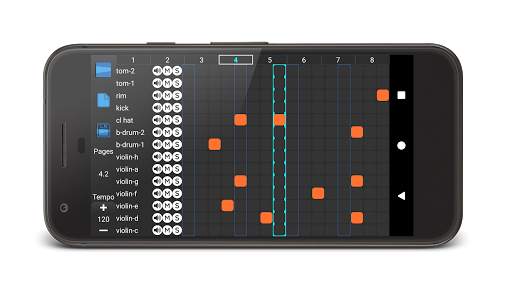 Violin and Drums: beat maker. Music maker screenshot 1