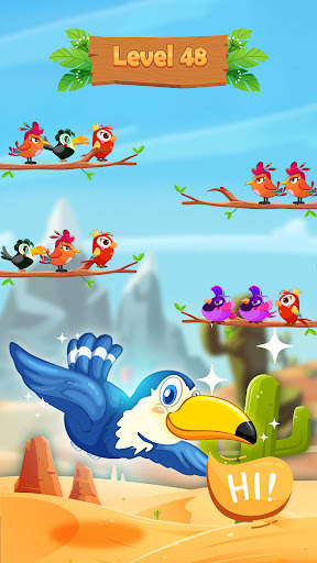 Bird Sort Puzzle: Color Sort screenshot 1