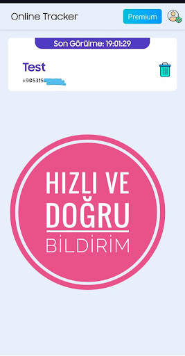 Çevrim içi Takip (Son Görülme) screenshot 1
