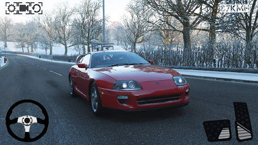 Car Supra Toyota Racing screenshot 1
