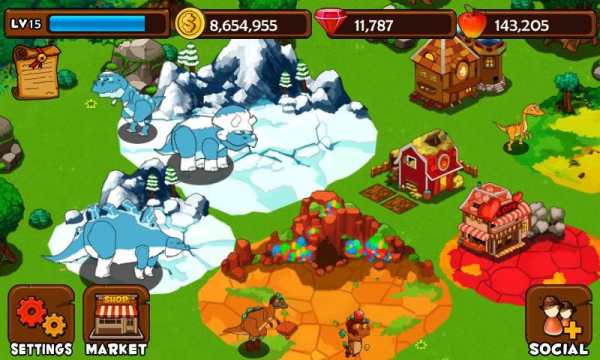 Остров динозавров Dino Island скриншот 2