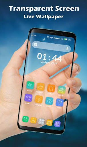 Transparent Screen Live Wallpaper screenshot 1