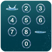 iOS 8 lock screen-Passcode app icon