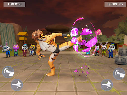 Kung Fu Animal: Fighting Games screenshot 12