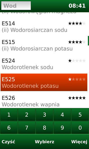 E-kody Free: Sprawdź co jesz! screenshot 2