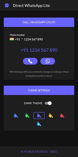Direct WhatsApp Lite screenshot 5