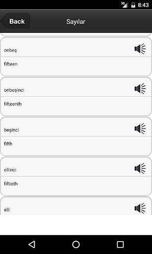 Kolay Öğren İngilizce & Türkçe screenshot 1