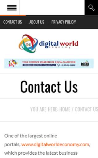 Digital World Economy. screenshot 5
