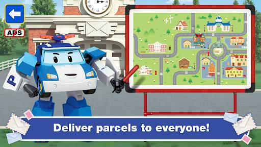 Robocar Poli: Postman Games! screenshot 6