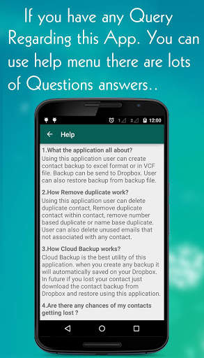 Contact Backup screenshot 7
