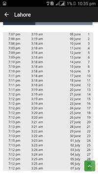 Ramazan Timings screenshot 2