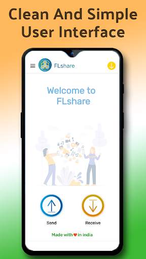 FLshare: India File Transfer (WiFi file Transfer) screenshot 2