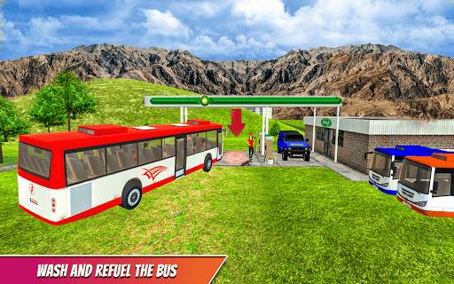 Offroad Bus Driving 2019 : Uphill Simulator screenshot 14