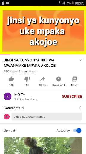 Video za Usiku Chumbani screenshot 6