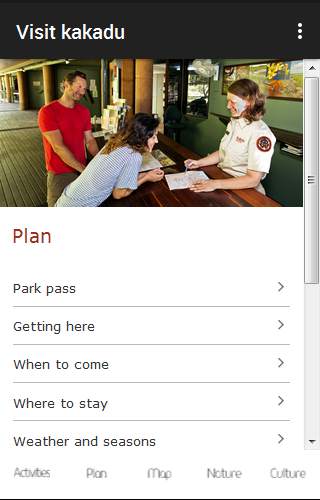 Kakadu Visitors Guide screenshot 3