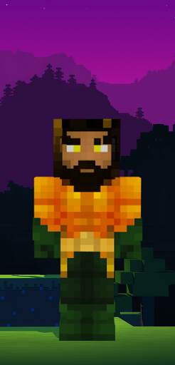 Aquaman Skin for Minecraft screenshot 4