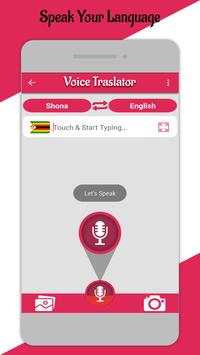 Shona Voice & Camera  Translator screenshot 3