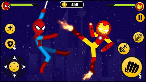 Stickman Beasts Battle : Fun Fighting Games 2020 screenshot 5